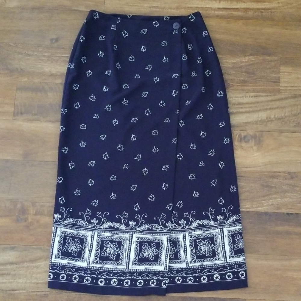 Maggie Lawrence wrap skirt - 10